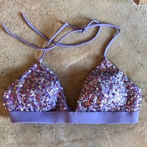 Victoria’s Secret Sequin Bikini Top
